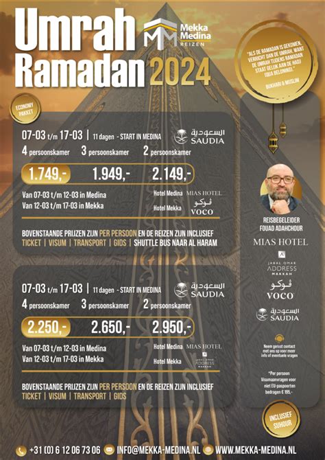 Umrah Economy Begin Ramadan Mekka Medina Reizen