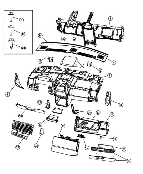 Chrysler Town Country Cover Steering Column Ds Vs Trim All