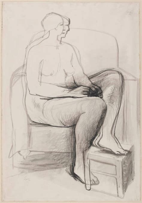 Seated Nude Works The Henry Moore Artwork Catalogue
