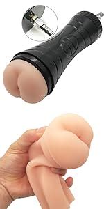 Amazon Male Masturbators Cup With Massage Gun Connector Auto Thrusting Pocket Pussy Male