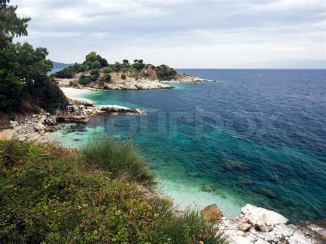 Kassiopi Beach, Corfu | Stock image | Colourbox