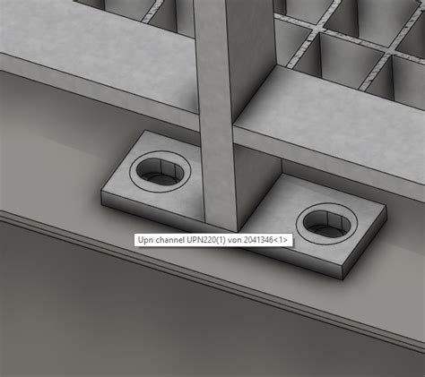 Einfügen von Verbindungelementen bei Langlöchern DS SolidWorks