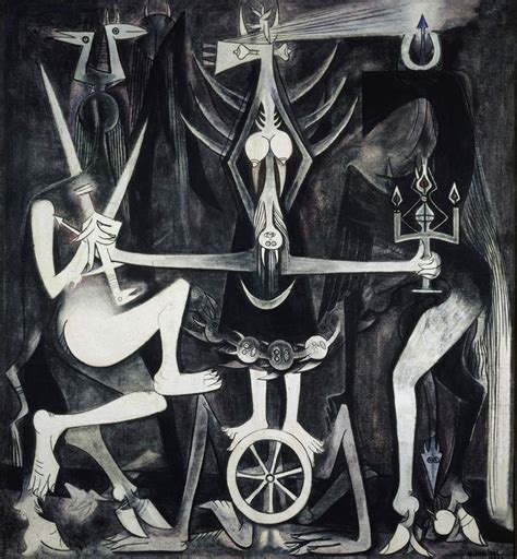 Wilfredo Lam Untitled La Brousse El Arte Del Cubano