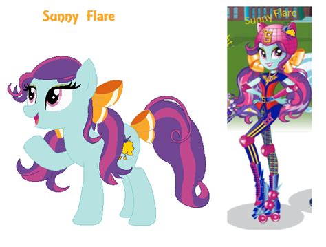 Sunny Flare Ponified by BerryPunchrules on DeviantArt