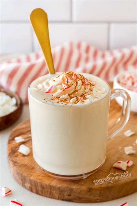 Creamy Homemade White Hot Chocolate Recipe