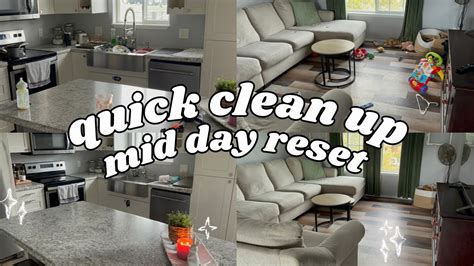 Quick House Reset Clean With Me Cleaning Motivation Clean With Me