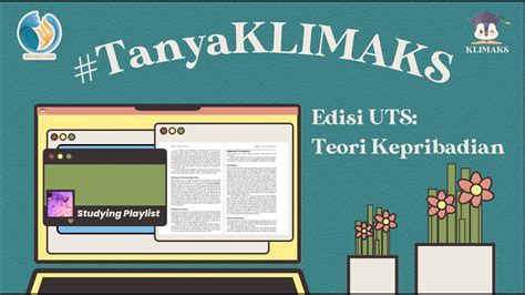 Tanyaklimaks Edisi Uts Teori Kepribadian Youtube