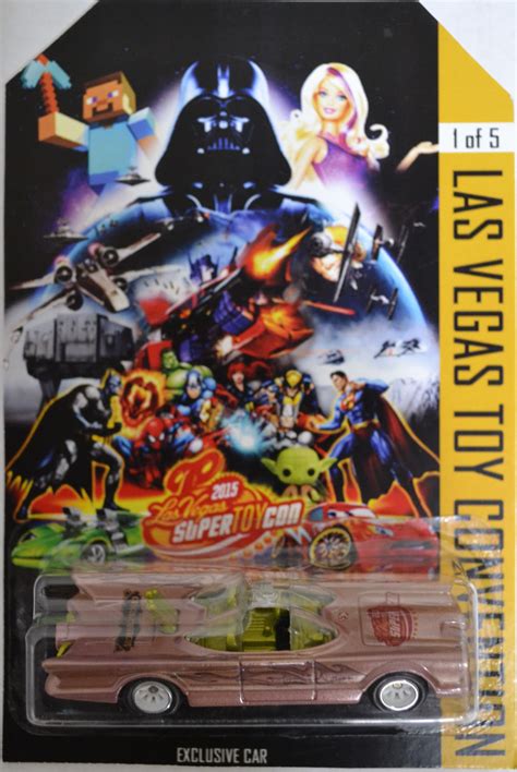 Hot Wheels DC Comics 1966 Batmobile Custom Made Exclusive Car Edition Las Vegas Toy Convention