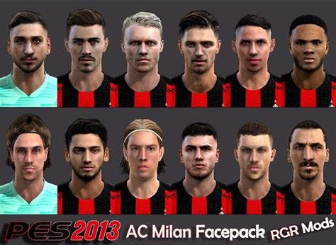 Ultigamerz PES 2013 AC Milan Full Face Pack 2021