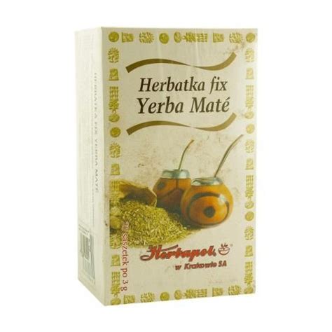 Herbata Yerba Mate z Ameryki Południowej 3g saszetki 20 szt Zioła i