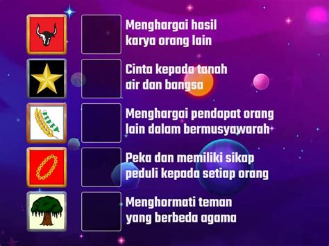 Simbol Pancasila Dan Pengamalannya Match Up