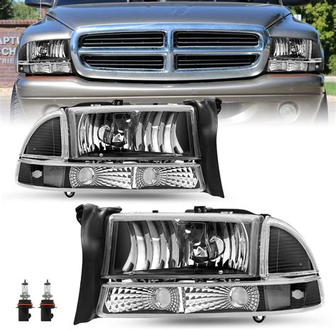 Amazon SOCKIR Halogen Headlight Assembly Compatible With 1997 2004