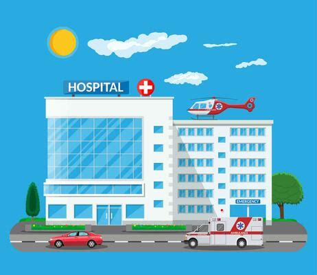 Cartoon Hospital Background Vector Art, Icons, and Graphics for Free ...