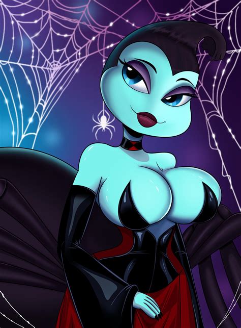 Rule 34 1girls A Bugs Life Black Widow Spider Blue Eyes Breasts Bug Girl Bursting Breasts