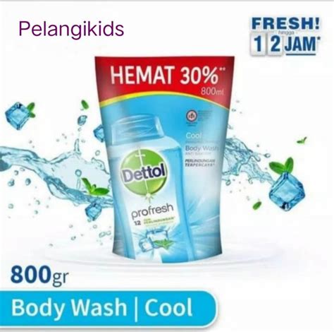 Dettol Body Wash Cool Anti Bakteri Gr Lazada Indonesia