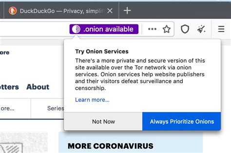 Tor Browser Makes It Easier To Visit Mainstream Websites Onion