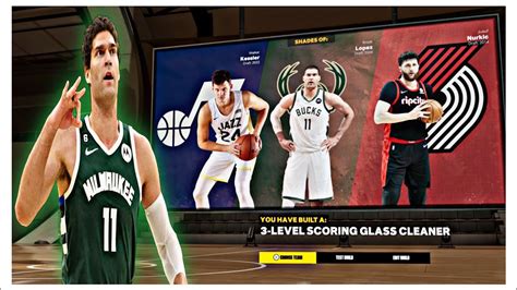 THIS 7 2 3 LEVEL SCORING GLASS CLEANER BUILD NBA 2K23 NEXT GEN IS CRAZY