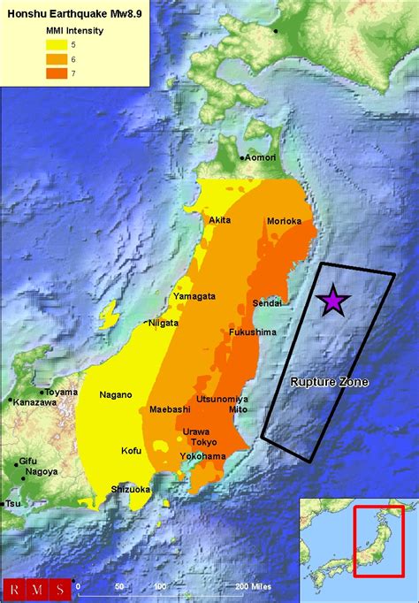 Geology In Motion Maps Relevant To The Japanese Earthquake Of 2011