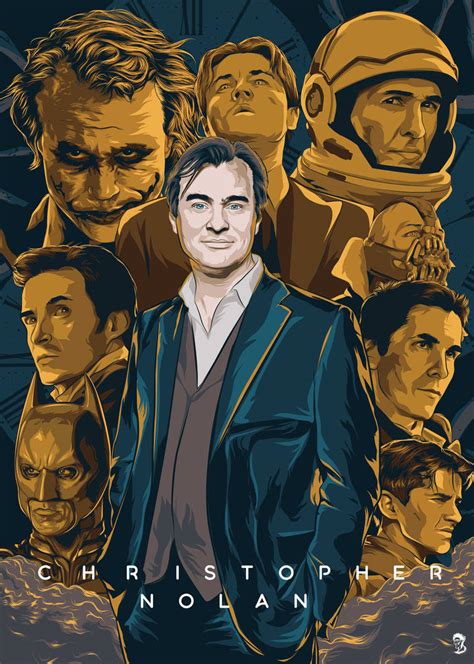 Christopher Nolan Poster By Ramyhazem On Deviantart