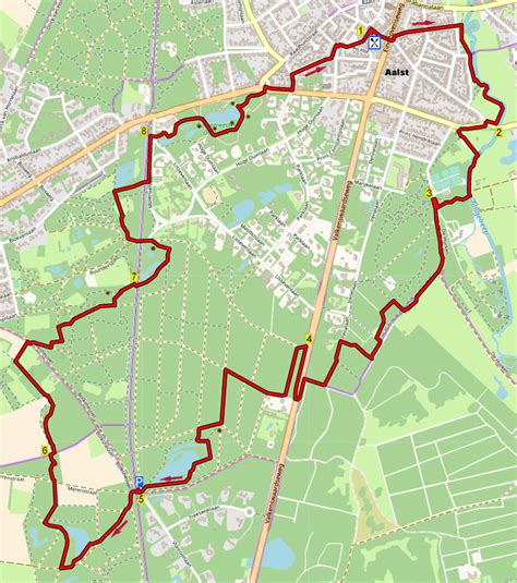 Aalst Waalre Km Wandelgids Zuid Limburg