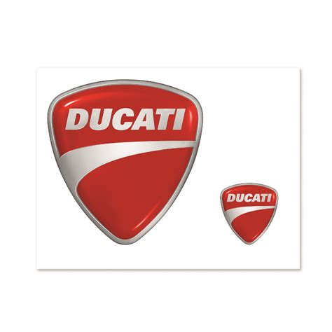 Calcomanías Ducati Logos Ducati Adrenalina Motors