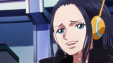 Onepiece Nico Robin Thanks Vegapunk For Saving Jaguar D Saul One Piece