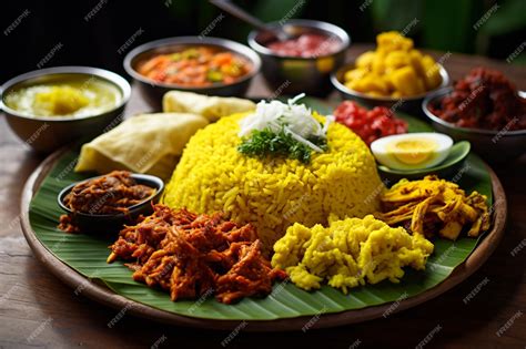 Premium AI Image | Picture of Nasi Kuning