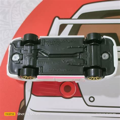 Hot Wheels - Subaru Impreza WRX (White), Hobbies & Toys, Toys & Games ...