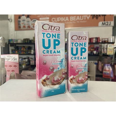 Jual G Citra Tone Up Cream Wajah Uv Citra Pearly White Uv