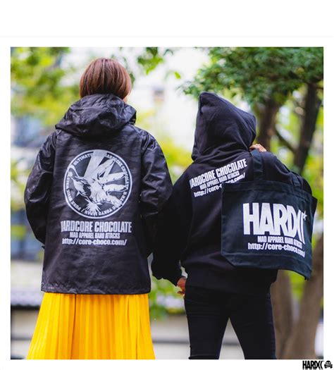 ハードコアチョコレート HARDCORE CHOCOLATE HARDCCスターロゴプルパーカ ブラック HOODED P 1719 BK スウェット パーカー プルオーバー