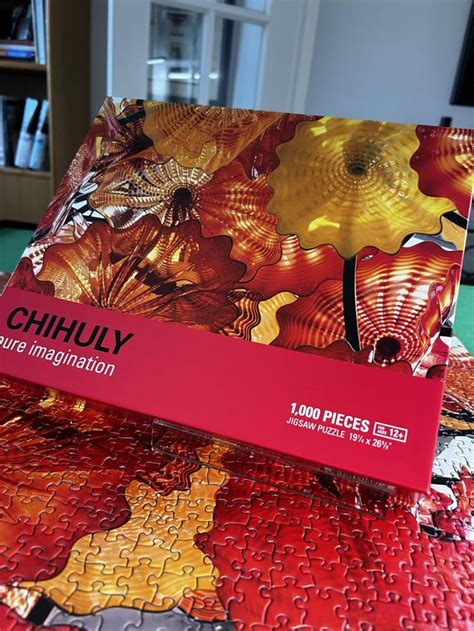 Chihuly Pure Imagination 1000 Painstaking Pieces Rjigsawpuzzles