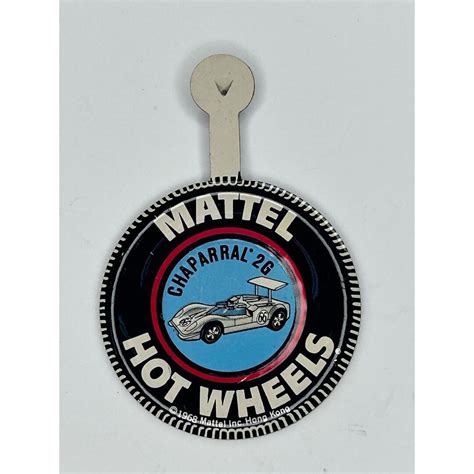 Original Hot Wheels Redline Era Chaparral G Collectors Button Etsy