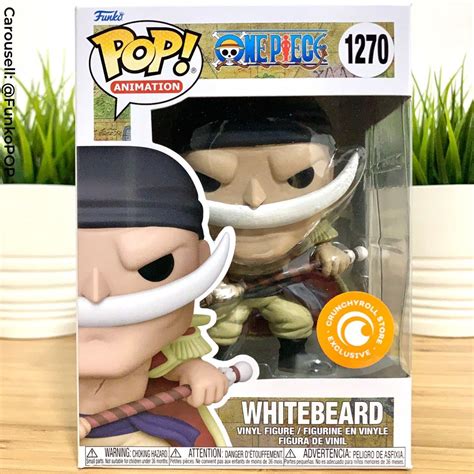 Funko Pop One Piece Whitebeard Crunchyroll Exclusive Hobbies And Toys