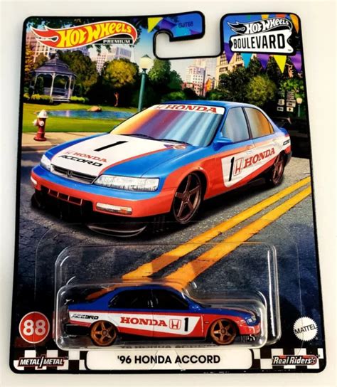2024 HOT WHEELS Boulevard 96 Honda Accord 88 Premium Real Riders EUR 14 50 PicClick FR
