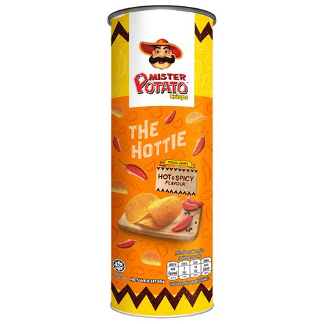 Mister Potato Crisps Hot Spicy HOWEI THAILAND