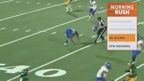 UIL reverses ejection of Texas high school football player | kcentv.com