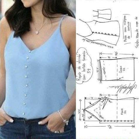 Aprende Blusas Finas Con Su Patr N F Ciles De Hacer