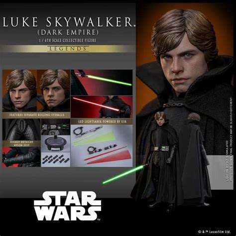 Hot Toys Star Wars Scale Luke Skywalker Dark Empire Shopee Malaysia