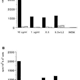 Proliferative Response Of Lymph Node A And Spleen B Cells Of Double