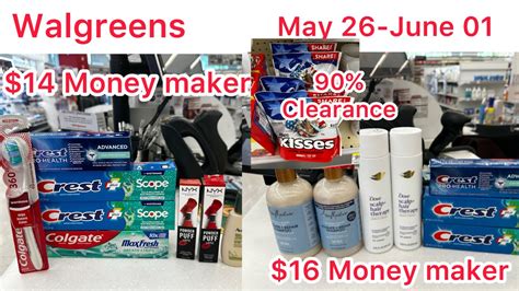 Walgreens Couponing May June Lots Of Money Maker Deals