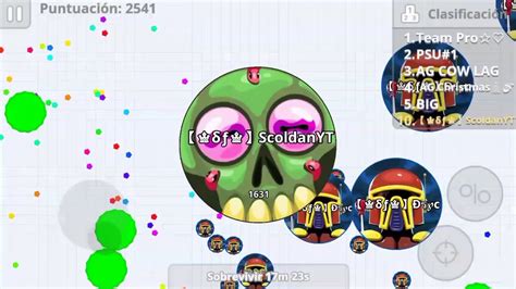 SF CLAN AGARIO TAKE OVER TRICK SPLIT YouTube