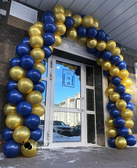 Арка из шаров на открытие! Оформление магазина шарами! Шары на вход ...
