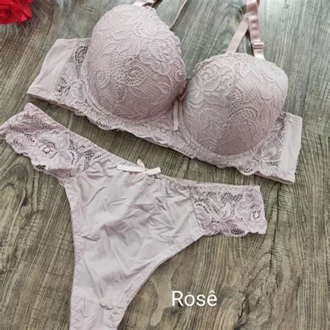 Conjunto Lingerie Bojo Bolha Super Luxo Parcelamento Sem Juros
