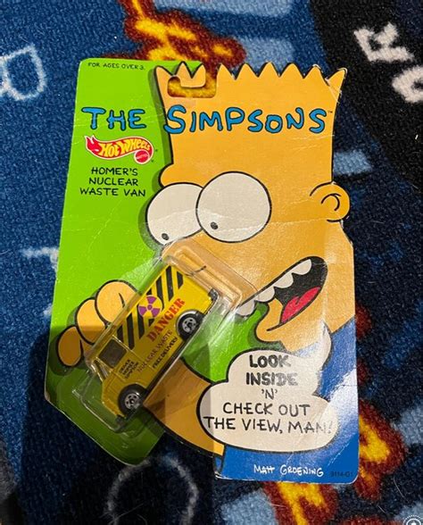 Hot Wheels The Simpsons Homer s Nuclear Waste Van Gebraucht in Villars sur Glâne für CHF