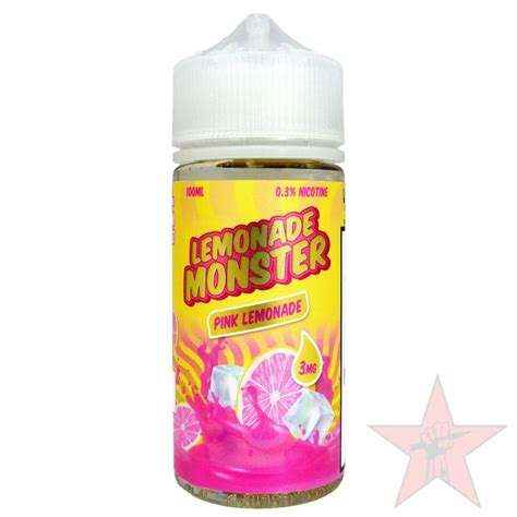 Lemonade Monster Pink Flavor Juice E Liquid Vape Juice