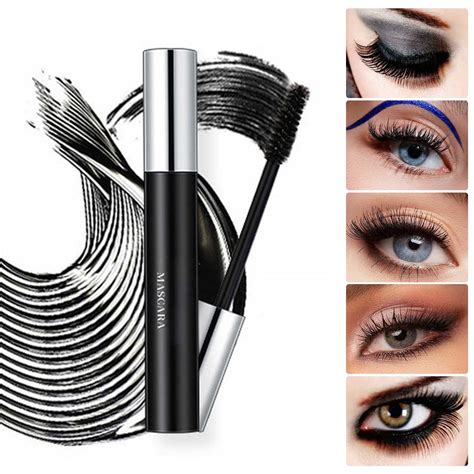 Mvnsfew 4d Silk Fiber Lash Mascara Natural Waterproof Smudges Proof