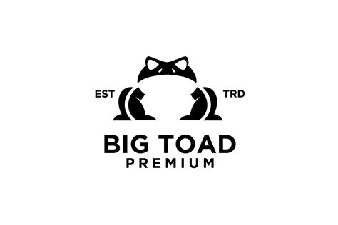 Big Toad Vector Logo Design Graphic by Alpha Std · Creative Fabrica