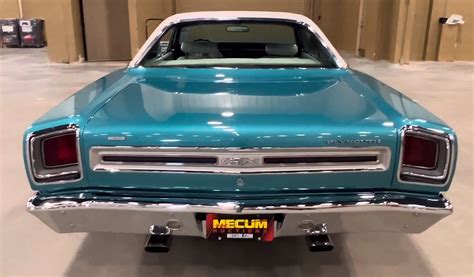 Seafoam Turquoise Plymouth Gtx Hides Rare Hemi Under Air