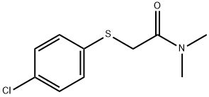 2-(4-chlorophenyl)sulfanyl-N,N-dimethylacetamide | 425423-25-2