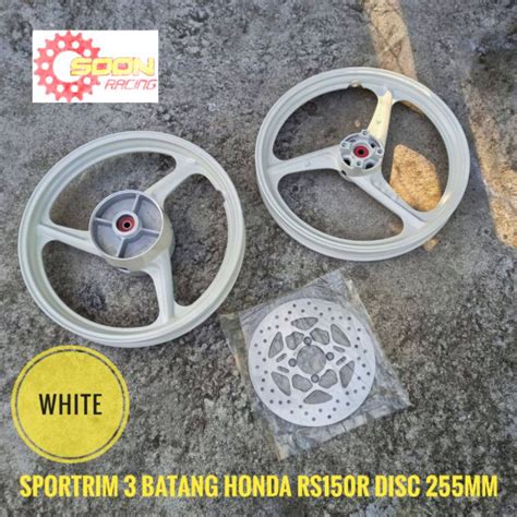 RS150R SPORTRIM SPORT RIM ENKEI 125ZR 3 BATANG PNP PLUH AND PLAY HONDA